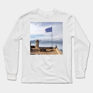 Praying for Greece Long Sleeve T-Shirt